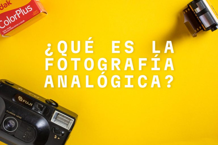 ¿Qué es la fotografía analógica?