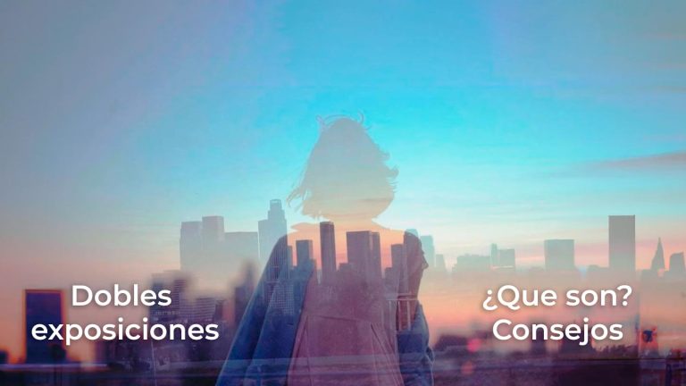 ¿Qué es la doble exposición en fotografía analógica?